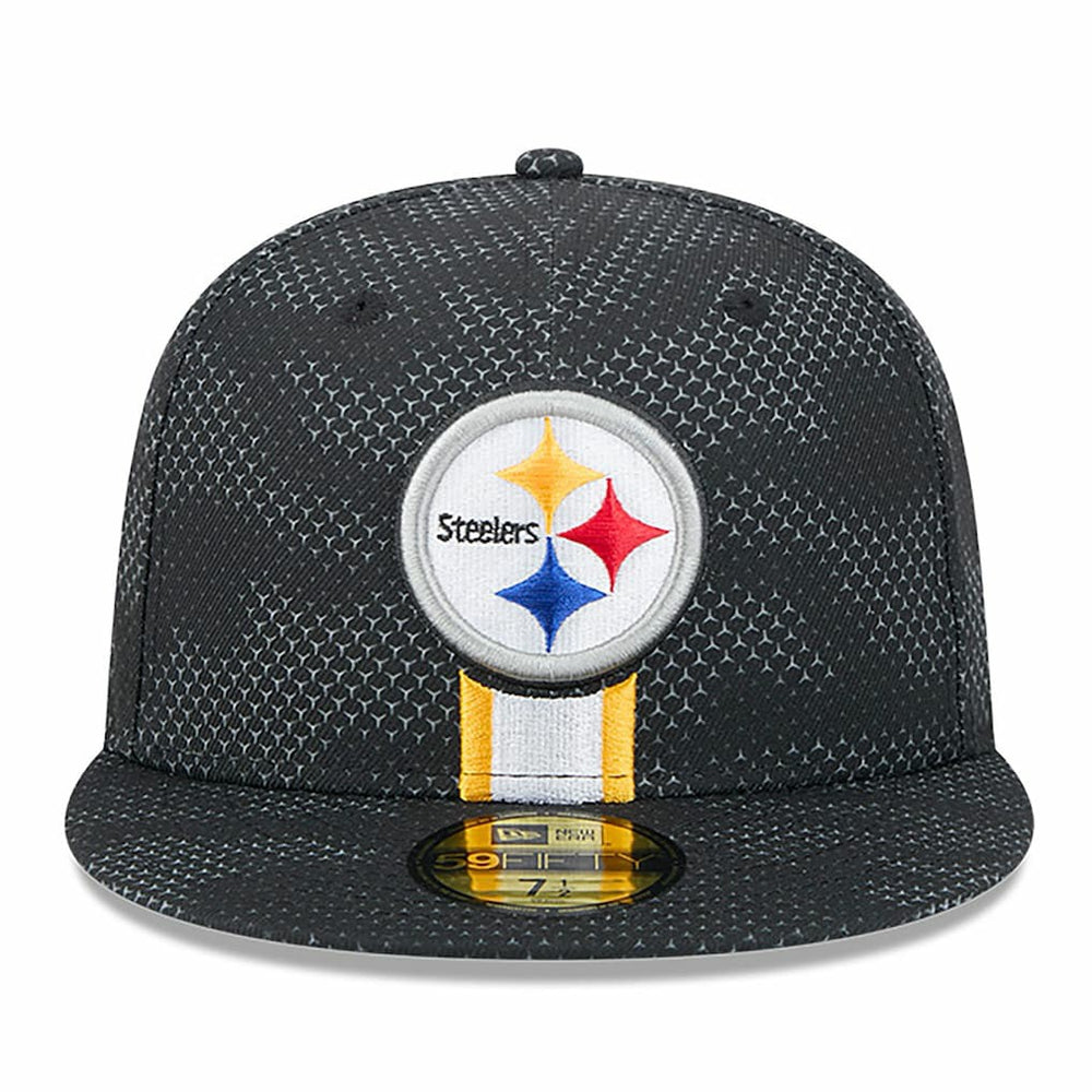Pittsburgh Steelers New Era 2024 Sideline 59FIFTY Fitted Hat Black | NFL