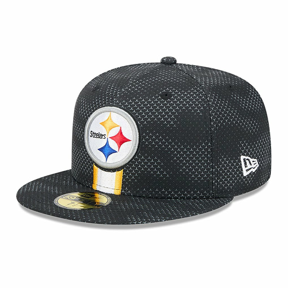 Pittsburgh Steelers New Era 2024 Sideline 59FIFTY Fitted Hat Black | NFL