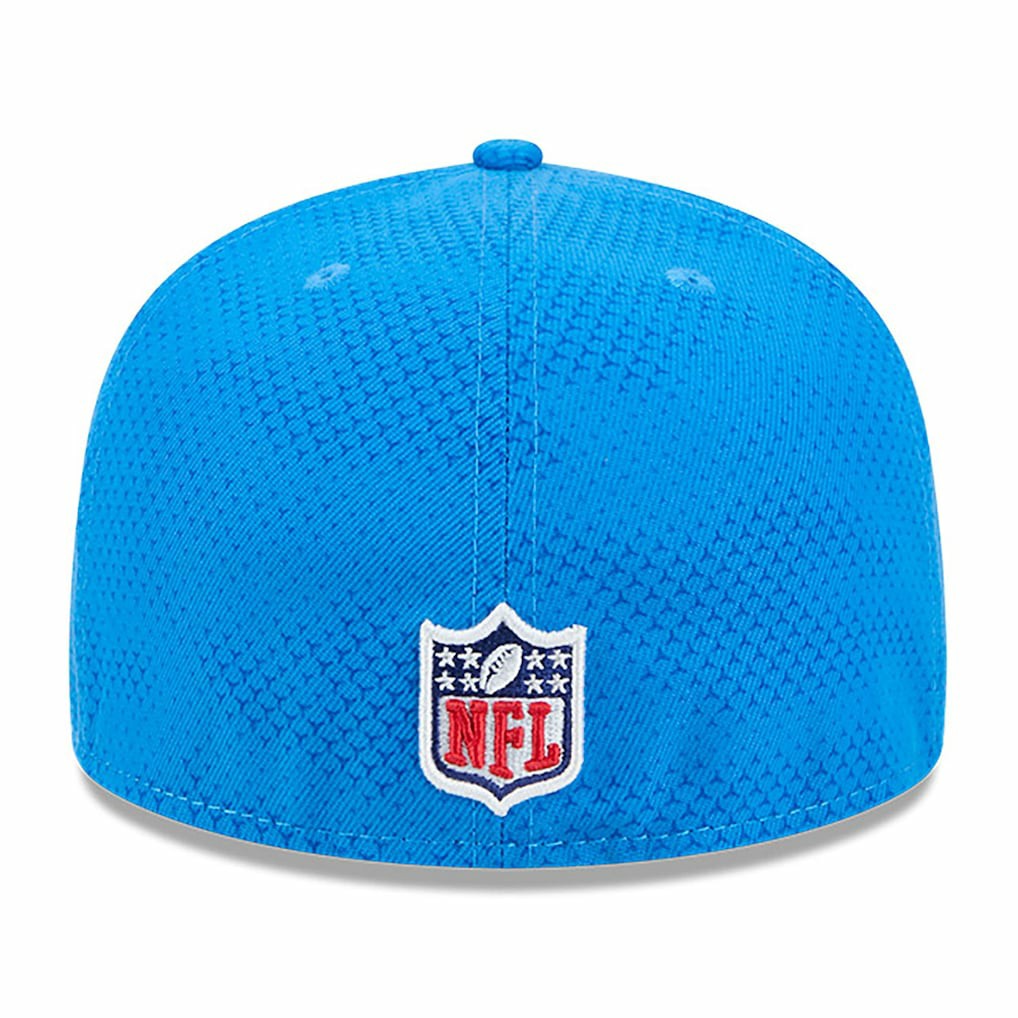 Detroit Lions New Era 2024 Sideline 59FIFTY Fitted Hat Blue | NFL