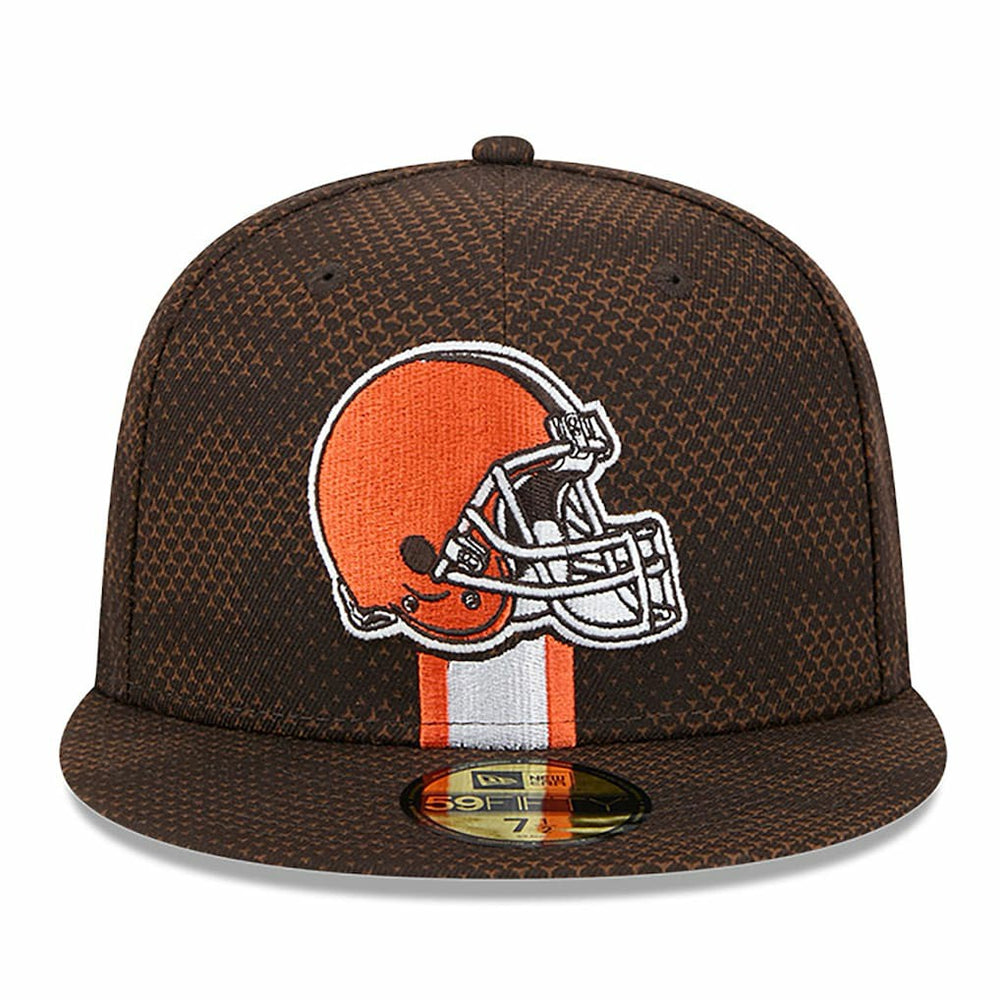Cleveland Browns New Era 2024 Sideline 59FIFTY Fitted Hat Brown | NFL