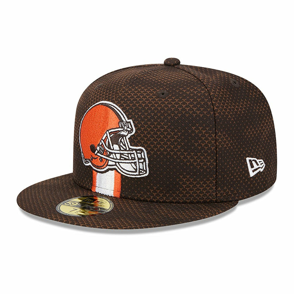 Cleveland Browns New Era 2024 Sideline 59FIFTY Fitted Hat Brown | NFL