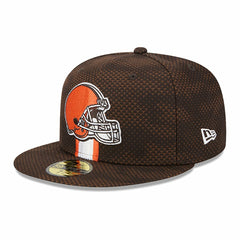 Cleveland Browns New Era 2024 Sideline 59FIFTY Fitted Hat Brown | NFL