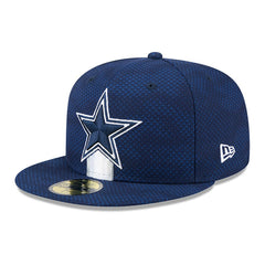 Dallas Cowboys New Era 2024 Sideline 59FIFTY Fitted Hat Navy | NFL