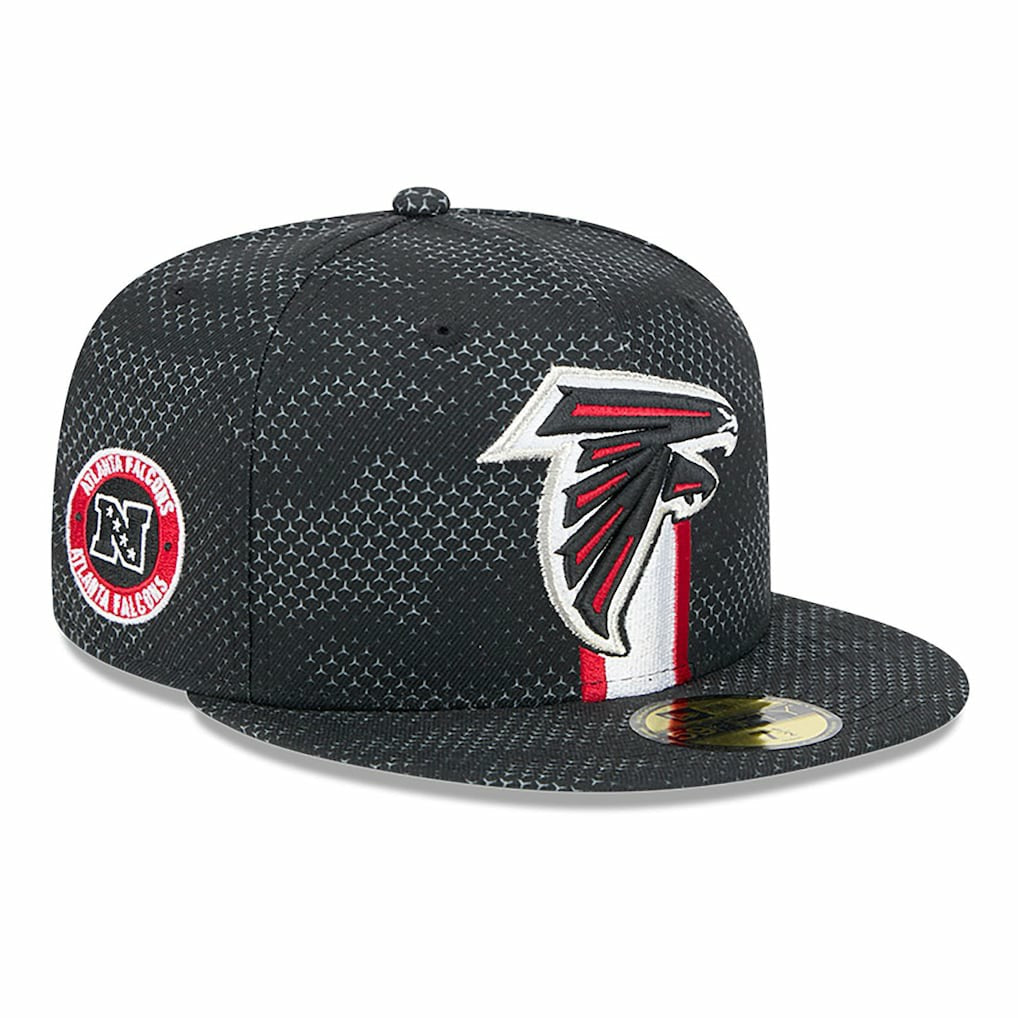 Atlanta Falcons New Era 2024 Sideline 59FIFTY Fitted Hat Black | NFL
