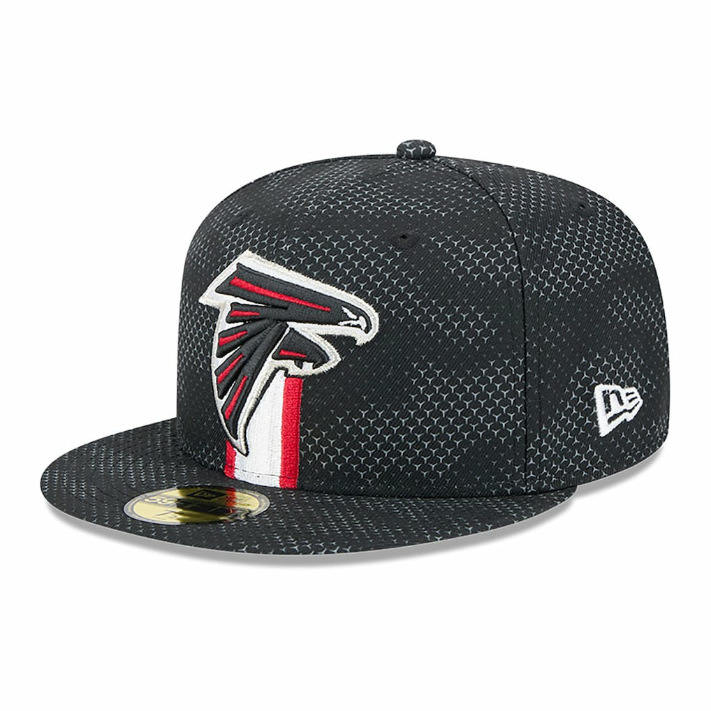 Atlanta Falcons New Era 2024 Sideline 59FIFTY Fitted Hat Black | NFL