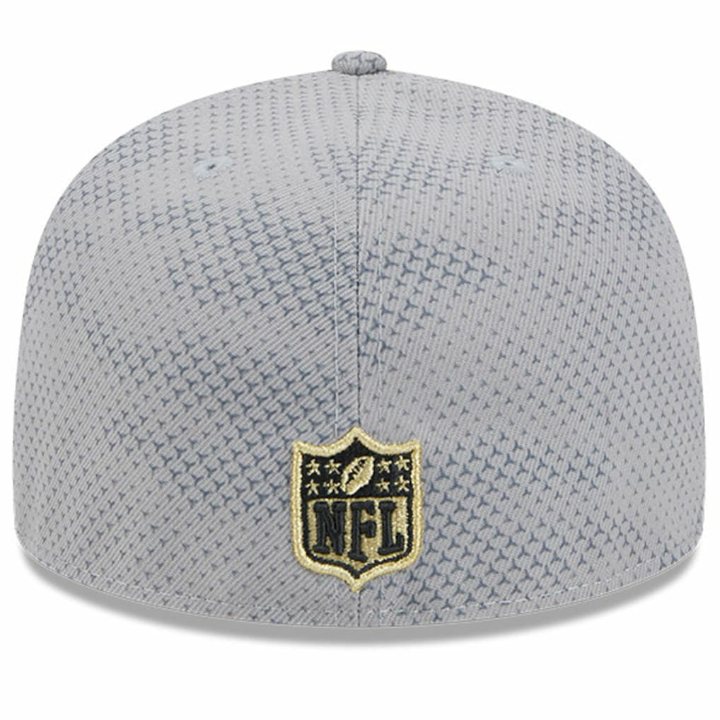 New Orleans Saints New Era 2024 Sideline 59FIFTY Fitted Hat Gray | NFL