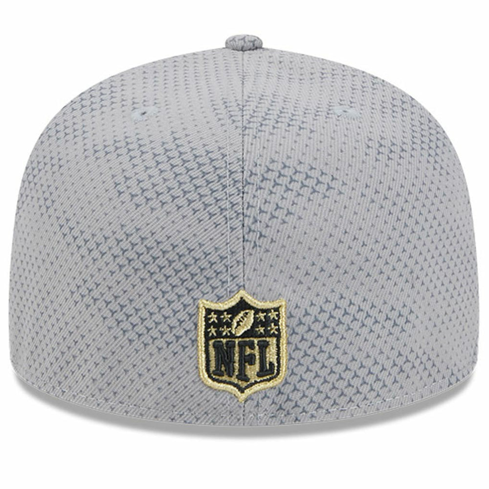 New Orleans Saints New Era 2024 Sideline 59FIFTY Fitted Hat Gray | NFL