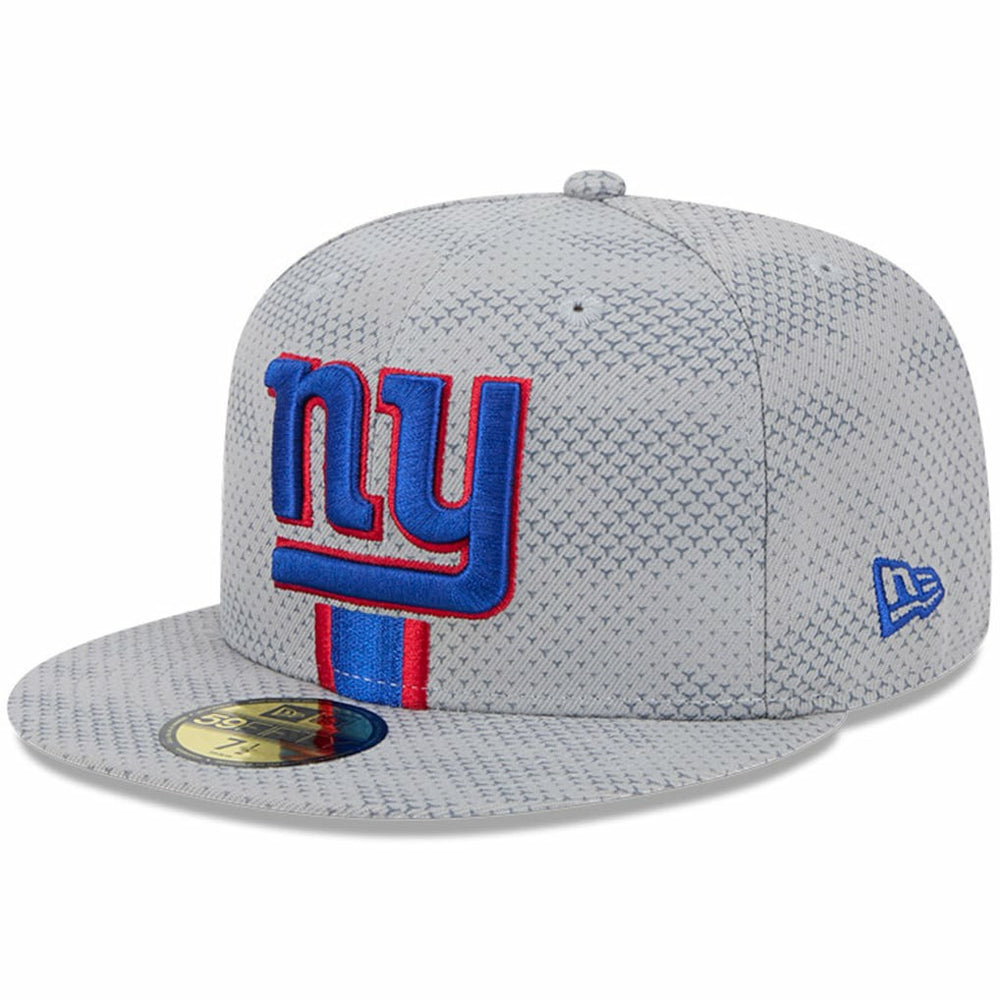New York Giants New Era 2024 Sideline 59FIFTY Fitted Hat Gray | NFL