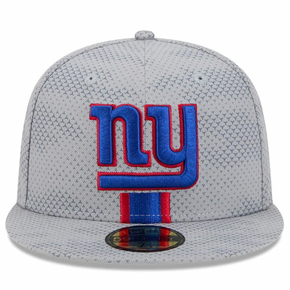 New York Giants New Era 2024 Sideline 59FIFTY Fitted Hat Gray | NFL