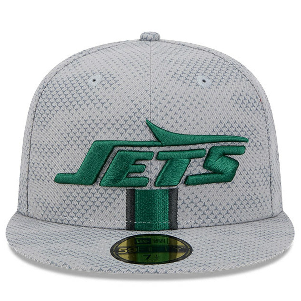 New York Jets New Era 2024 Sideline 59FIFTY Fitted Hat Gray | NFL