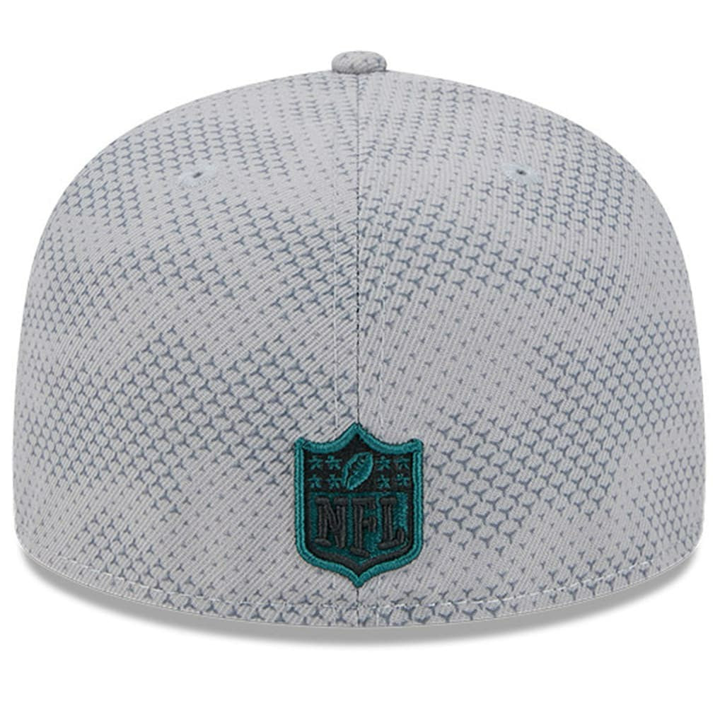 Philadelphia Eagles New Era 2024 Sideline 59FIFTY Fitted Hat Gray | NFL