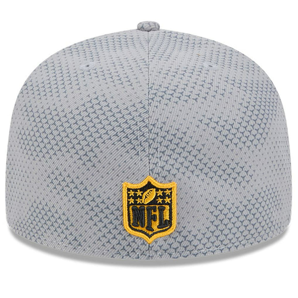 Pittsburgh Steelers New Era 2024 Sideline 59FIFTY Fitted Hat Gray | NFL