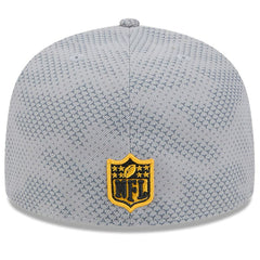 Pittsburgh Steelers New Era 2024 Sideline 59FIFTY Fitted Hat Gray | NFL