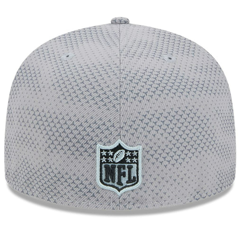 Las Vegas Raiders New Era 2024 Sideline 59FIFTY Fitted Hat Gray | NFL