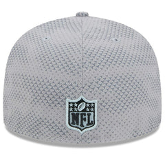 Las Vegas Raiders New Era 2024 Sideline 59FIFTY Fitted Hat Gray | NFL