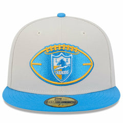 Los Angeles Chargers New Era 2024 Sideline Historic 59FIFTY Fitted Hat Stone/Powder Blue | NFL