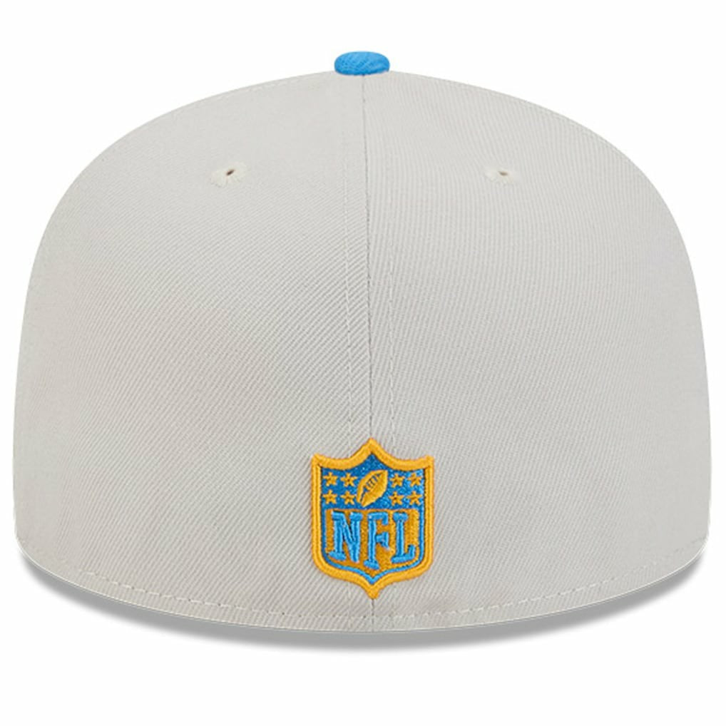 Los Angeles Chargers New Era 2024 Sideline Historic 59FIFTY Fitted Hat Stone/Powder Blue | NFL