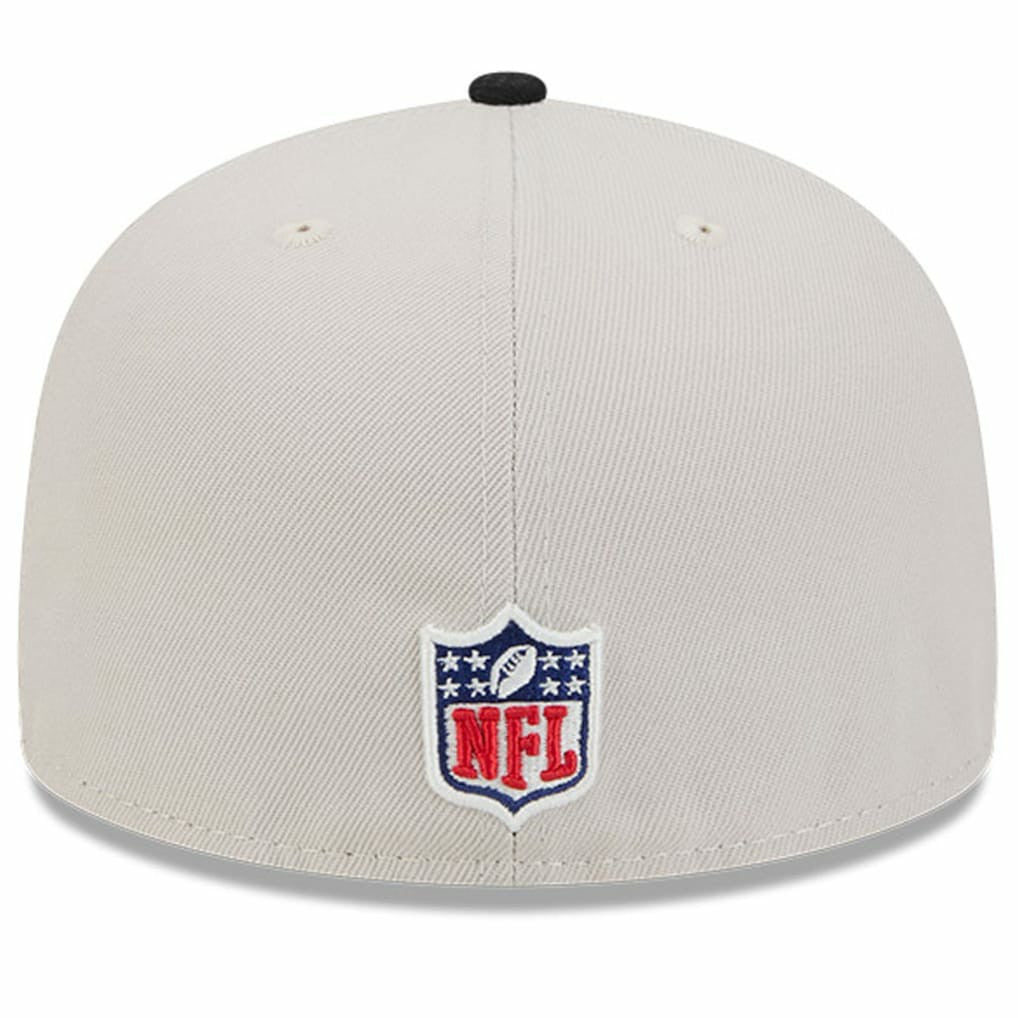 New Orleans Saints New Era 2024 Sideline Historic 59FIFTY Fitted Hat Stone/Black | NFL