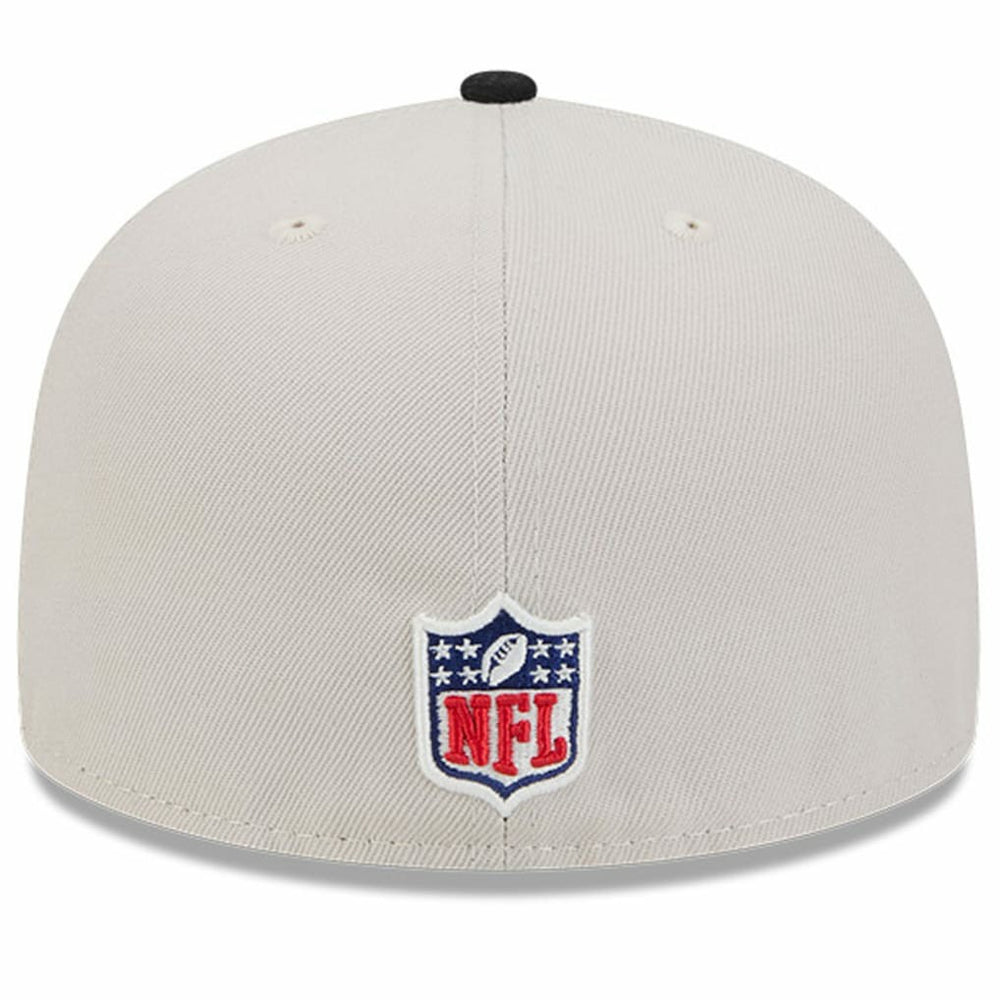 New Orleans Saints New Era 2024 Sideline Historic 59FIFTY Fitted Hat Stone/Black | NFL