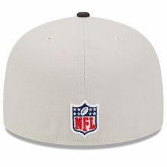 Cleveland Browns New Era 2024 Sideline Historic 59FIFTY Fitted Hat Stone/Brown | NFL