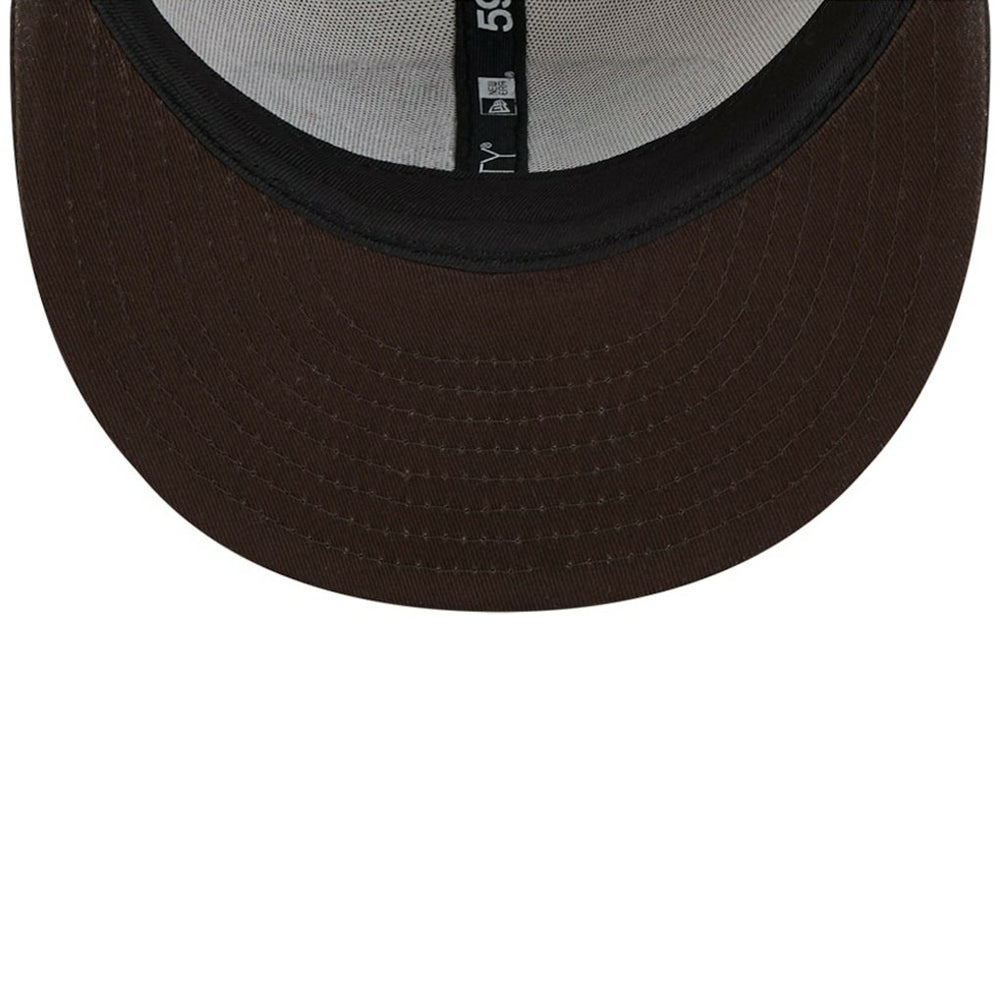 Cleveland Browns New Era 2024 Sideline Historic 59FIFTY Fitted Hat Stone/Brown | NFL