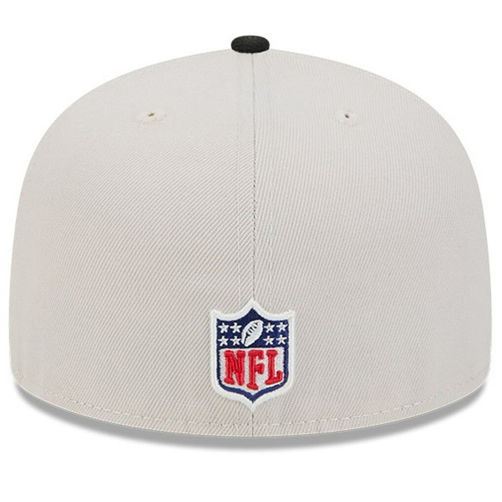 Jacksonville Jaguars New Era 2024 Sideline Historic 59FIFTY Fitted Hat Stone/Black | NFL