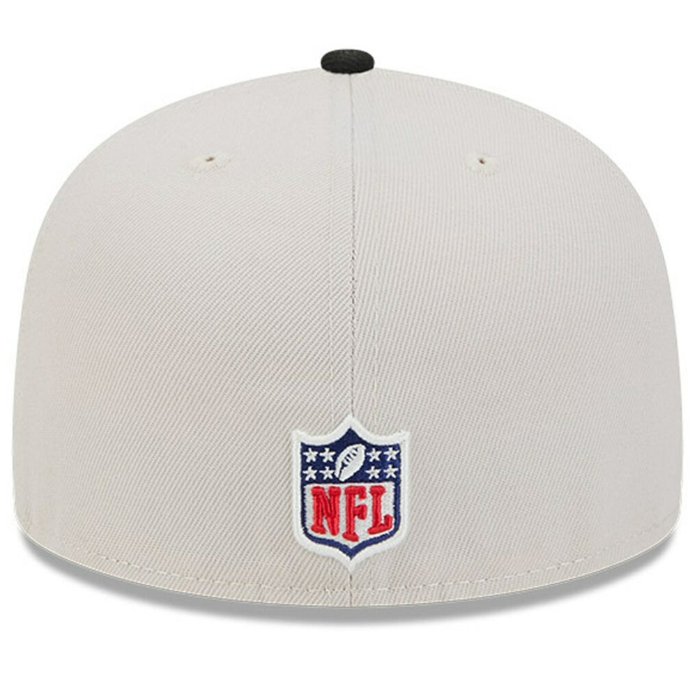 Jacksonville Jaguars New Era 2024 Sideline Historic 59FIFTY Fitted Hat Stone/Black | NFL