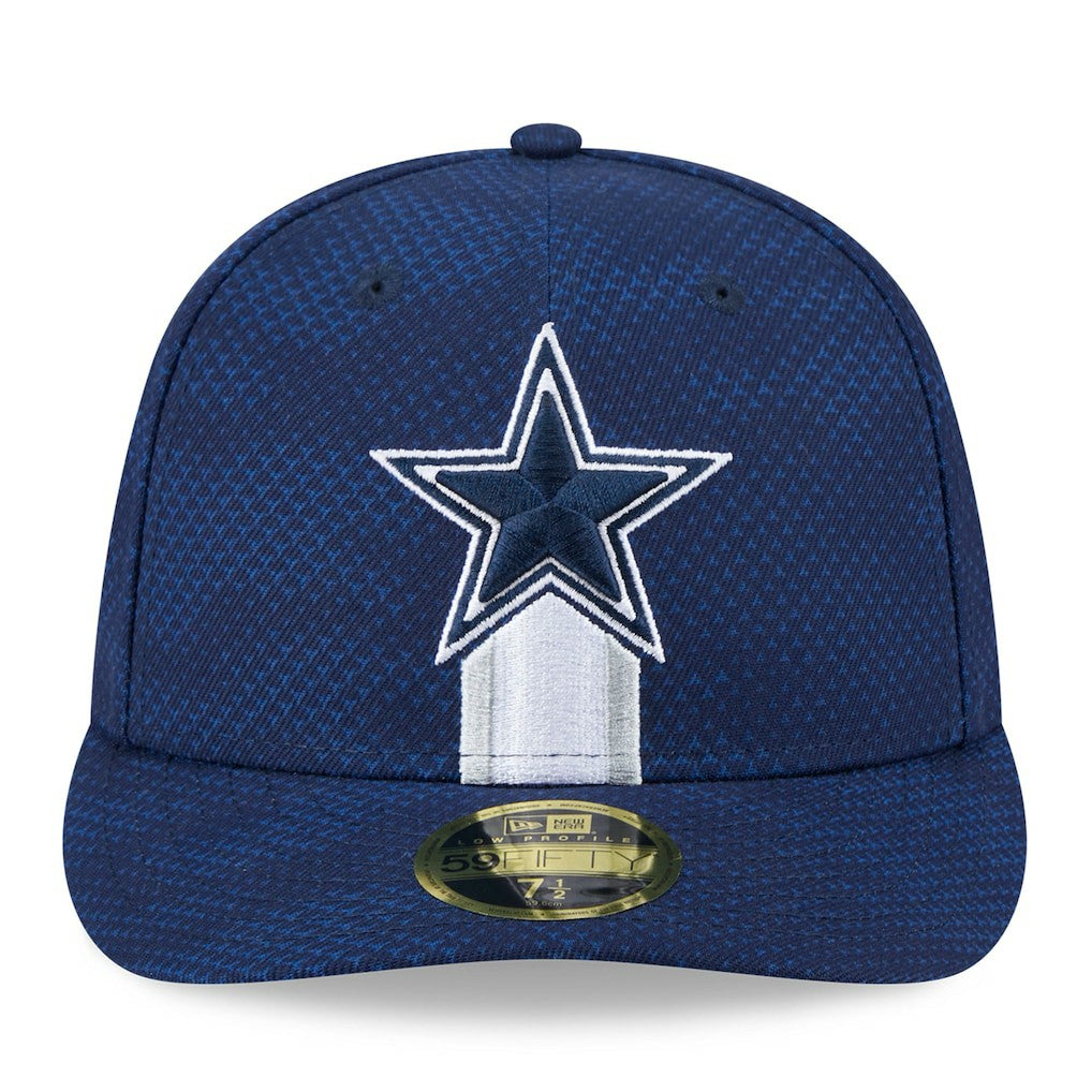 Dallas Cowboys New Era 2024 Sideline Low Profile 59FIFTY Fitted Hat Navy | NFL