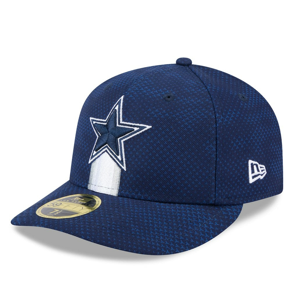 Dallas Cowboys New Era 2024 Sideline Low Profile 59FIFTY Fitted Hat Navy | NFL
