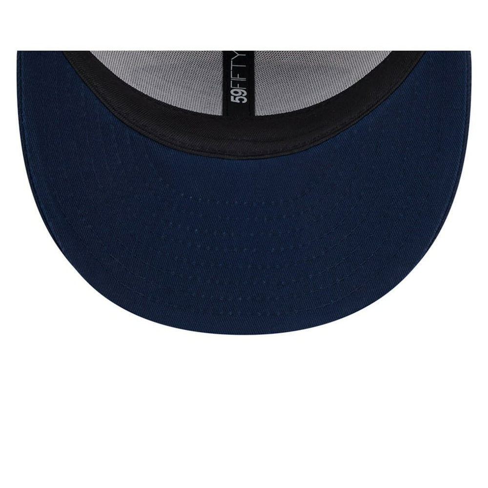 Dallas Cowboys New Era Male 2024 Sideline Historic Low Profile 59FIFTY Fitted Hat Stone/Navy | NFL