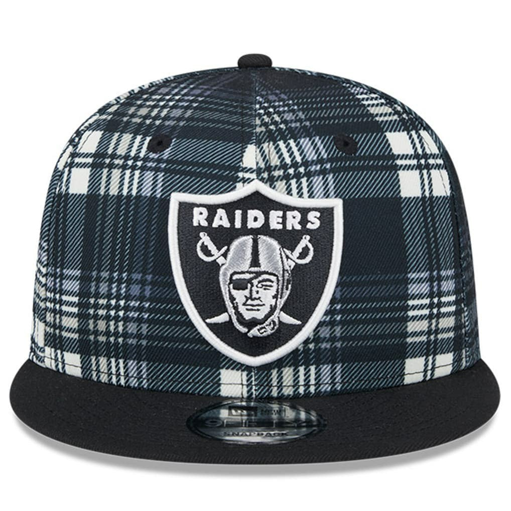 Las Vegas Raiders New Era 2024 Sideline Statement 9FIFTY Snapback Hat Black | NFL