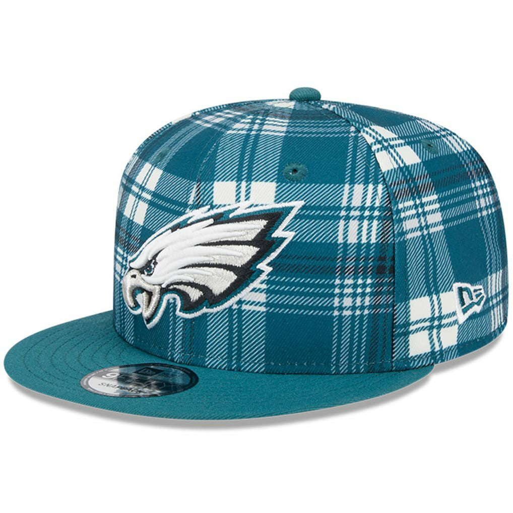Philadelphia Eagles New Era 2024 Sideline Statement 9FIFTY Snapback Hat Midnight Green | NFL