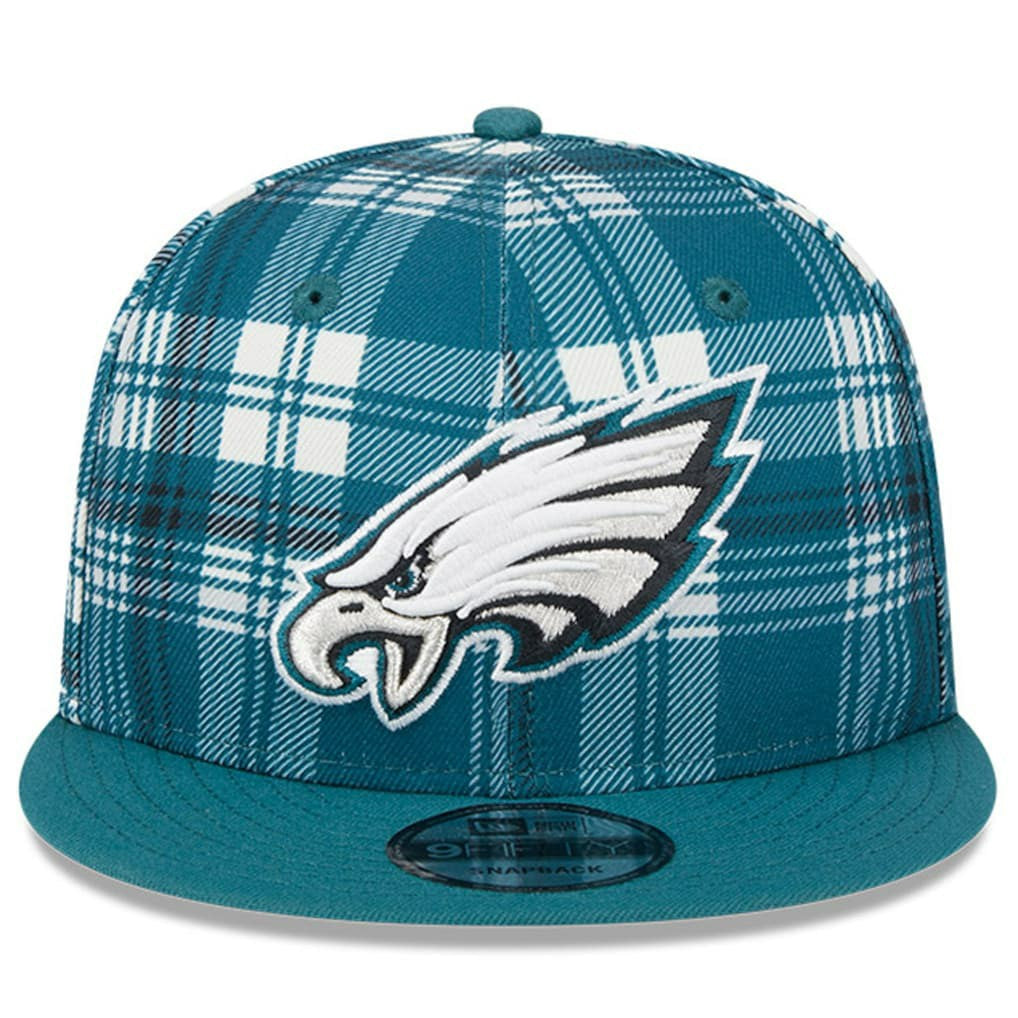 Philadelphia Eagles New Era 2024 Sideline Statement 9FIFTY Snapback Hat Midnight Green | NFL