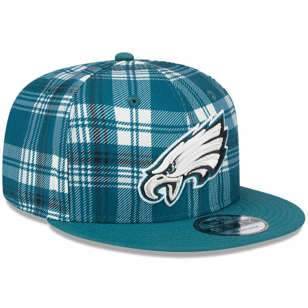 Philadelphia Eagles New Era 2024 Sideline Statement 9FIFTY Snapback Hat Midnight Green | NFL