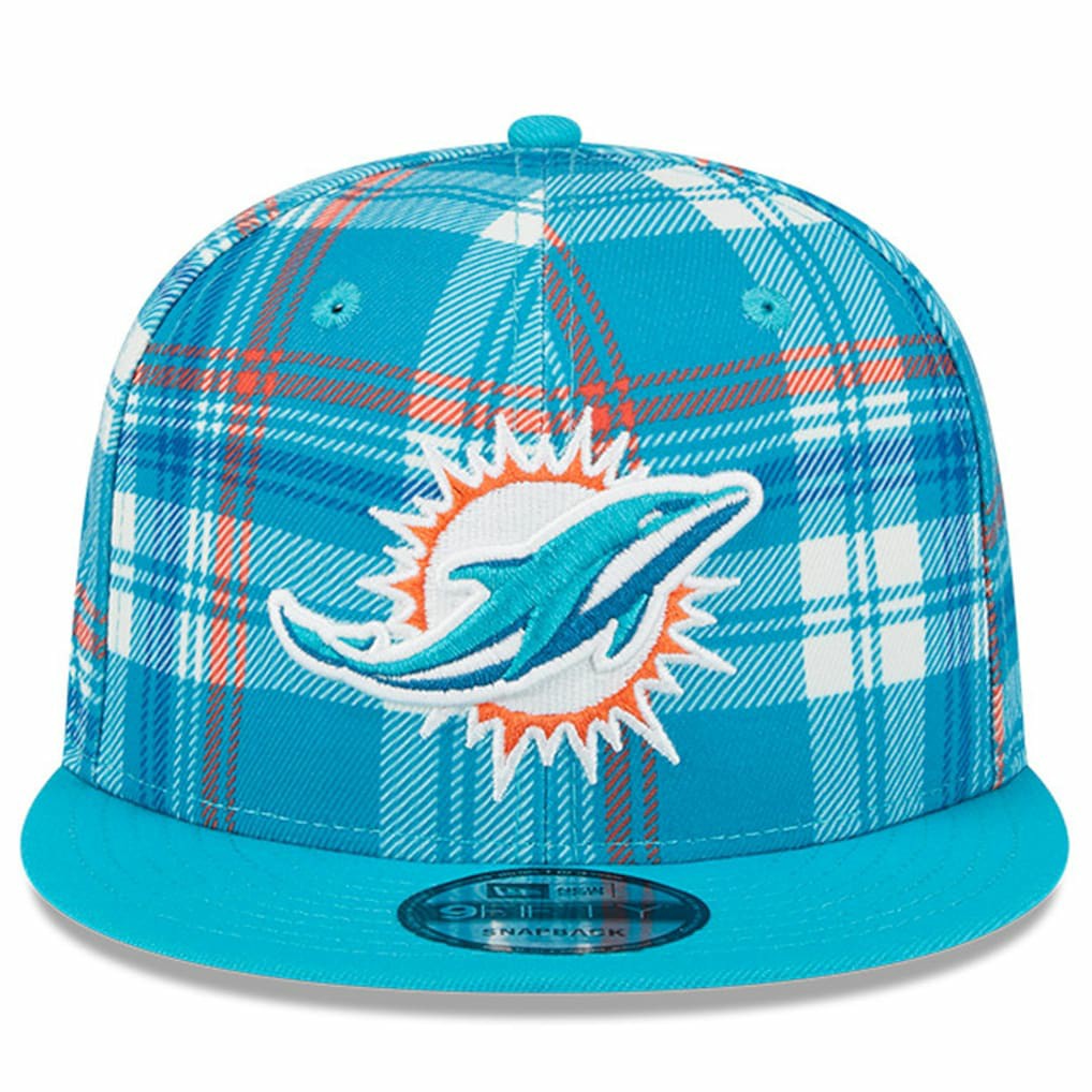 Miami Dolphins New Era 2024 Sideline Statement 9FIFTY Snapback Hat Aqua | NFL