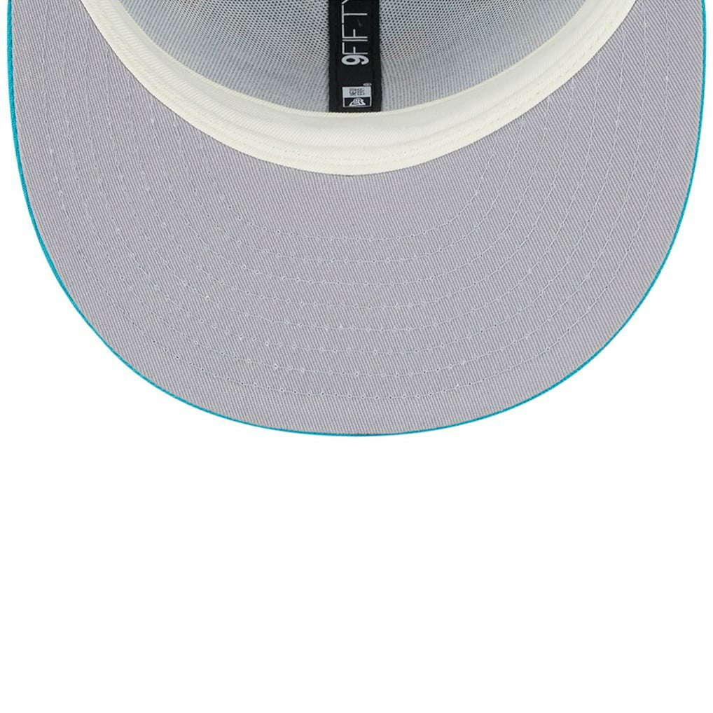 Miami Dolphins New Era 2024 Sideline Statement 9FIFTY Snapback Hat Aqua | NFL