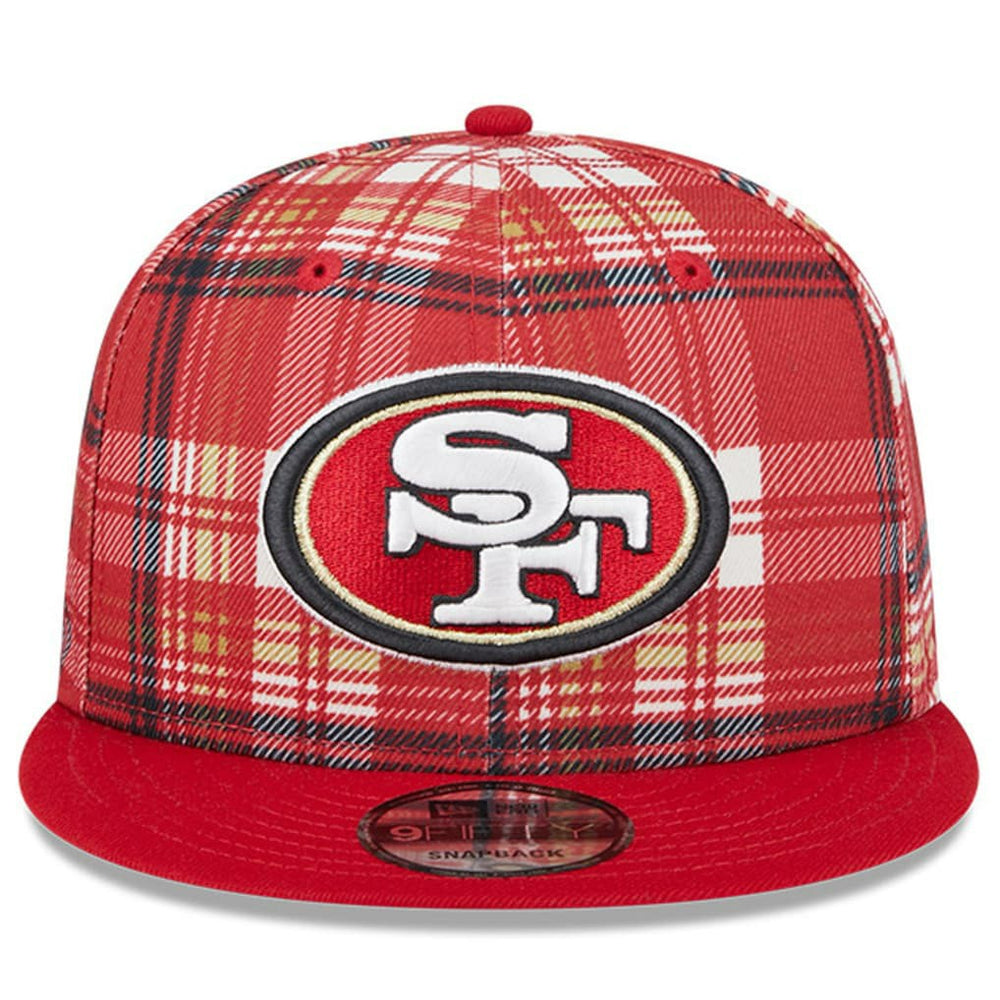 San Francisco 49ers New Era 2024 Sideline Statement 9FIFTY Snapback Hat Scarlet | NFL
