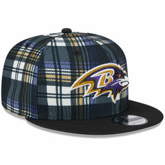 Baltimore Ravens New Era 2024 Sideline Statement 9FIFTY Snapback Hat Black | NFL