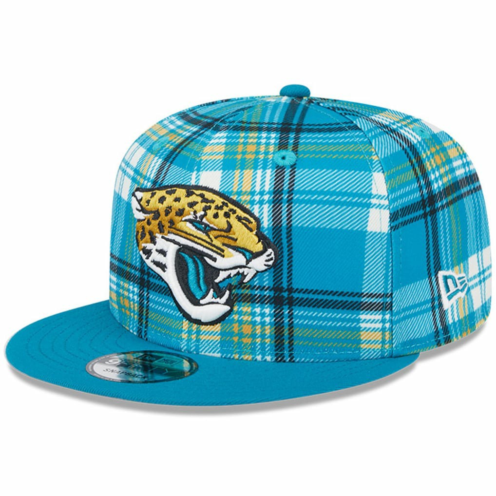 Jacksonville Jaguars New Era 2024 Sideline Statement 9FIFTY Snapback Hat Teal | NFL