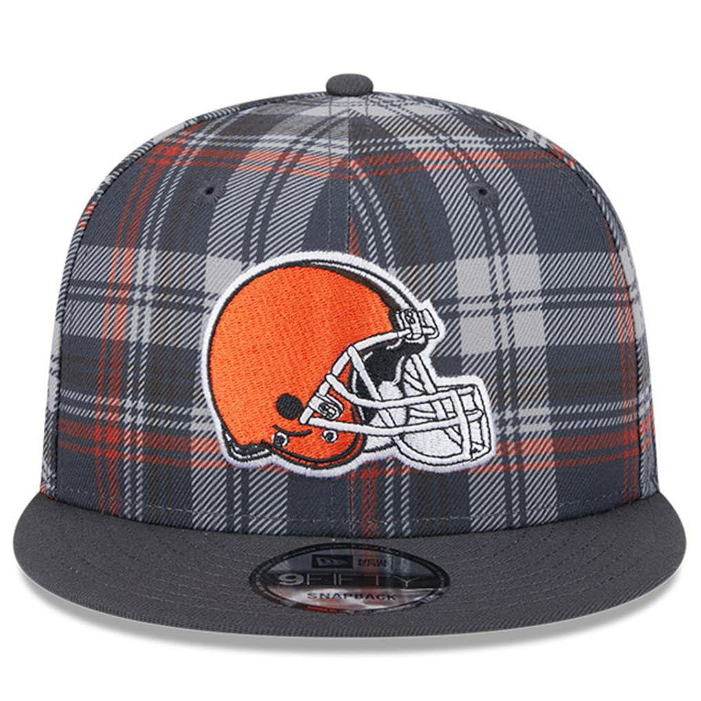 Cleveland Browns New Era 2024 Sideline Statement 9FIFTY Snapback Hat Gray | NFL