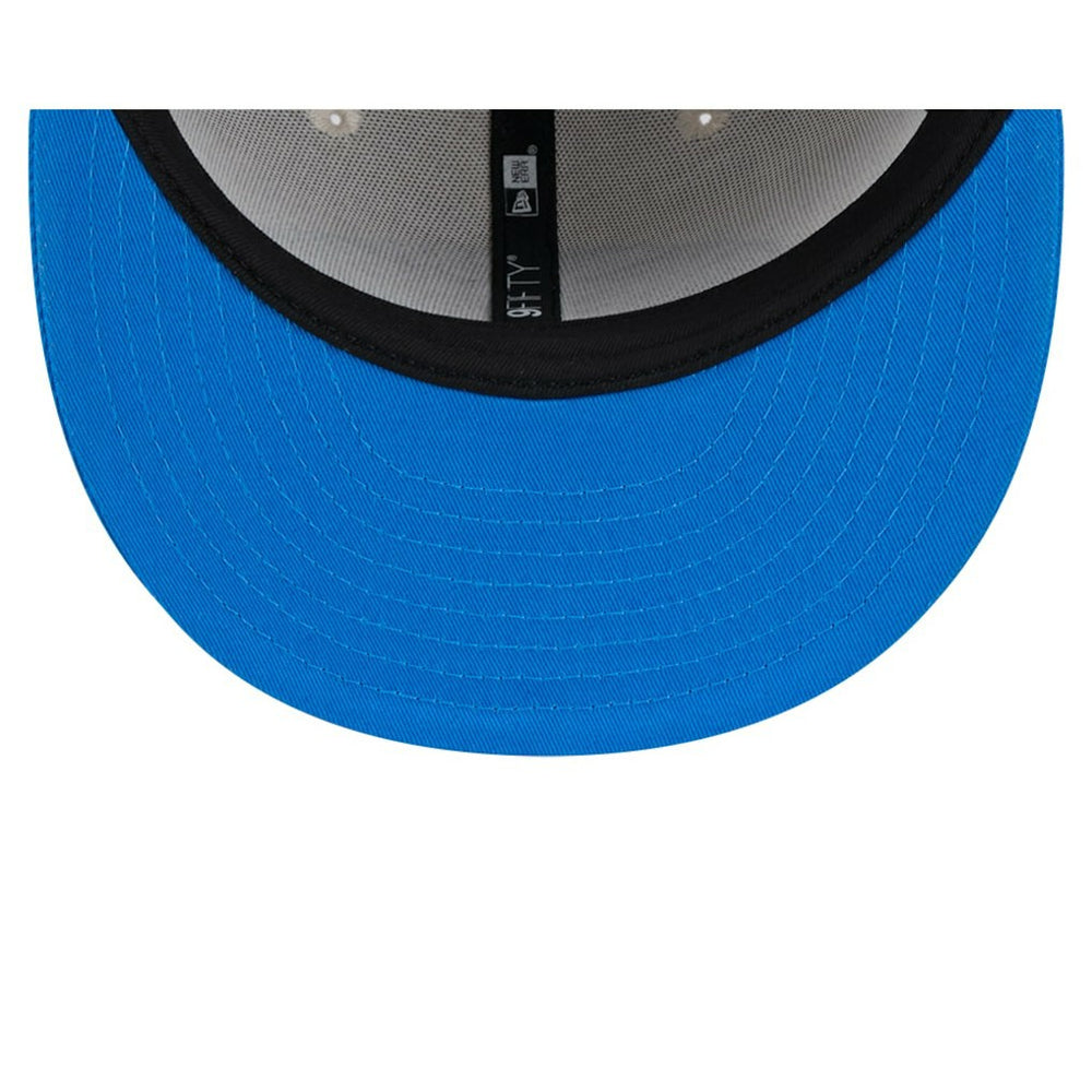 Detroit Lions New Era 2024 Sideline Historic 9FIFTY Snapback Hat Stone/Blue | NFL