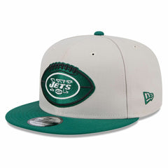 New York Jets New Era 2024 Sideline Historic 9FIFTY Snapback Hat Stone/Green | NFL