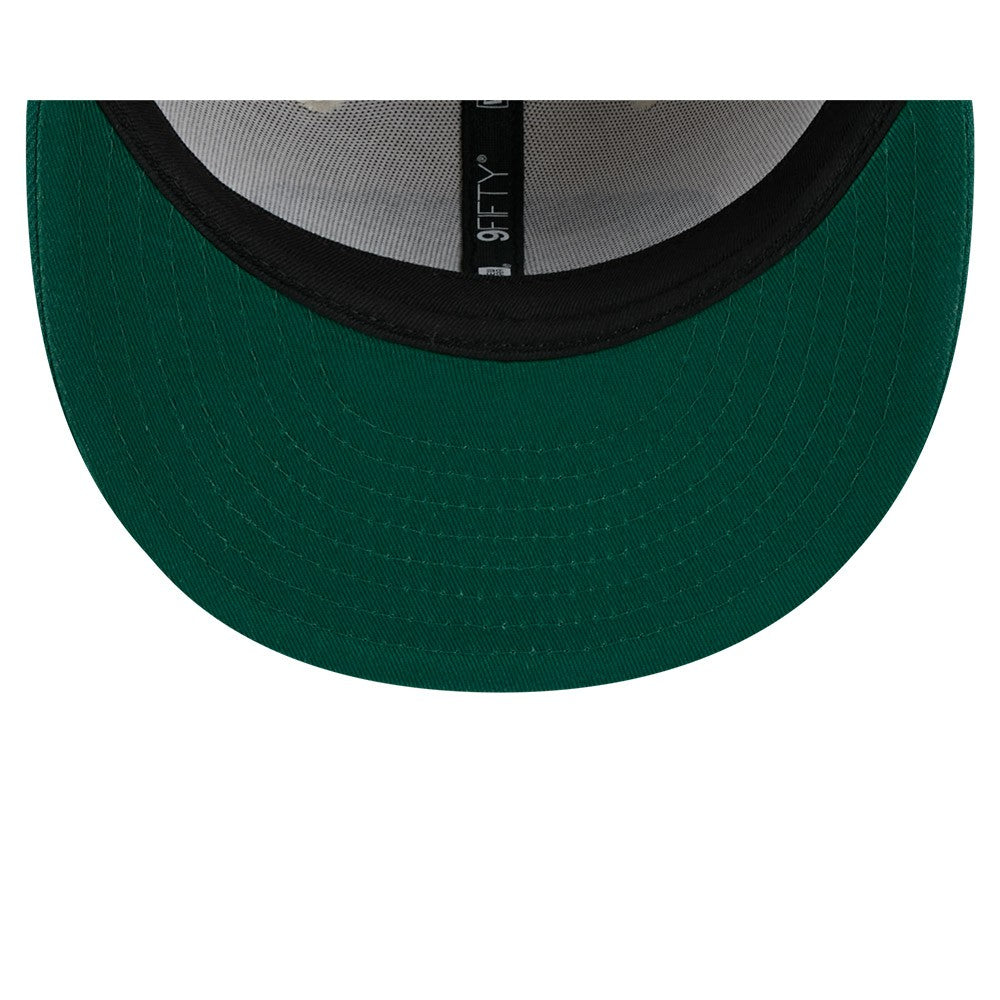 New York Jets New Era 2024 Sideline Historic 9FIFTY Snapback Hat Stone/Green | NFL