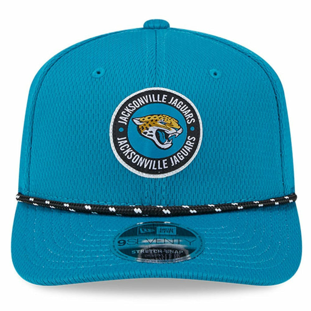 Jacksonville Jaguars New Era 2024 Sideline 9SEVENTY Stretch-Snap Hat Teal | NFL