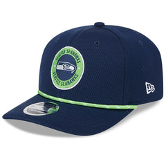 Seattle Seahawks New Era 2024 Sideline 9SEVENTY Stretch-Snap Hat College Navy | NFL