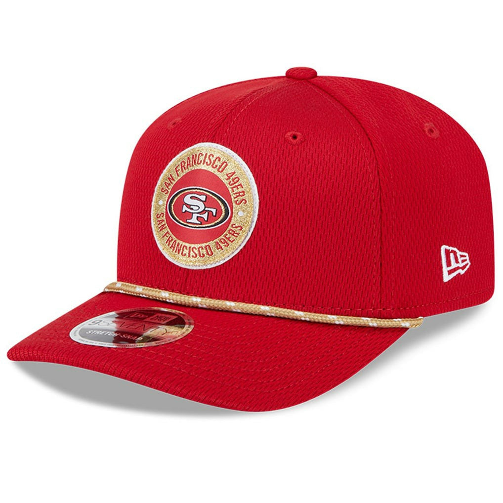 San Francisco 49ers New Era 2024 Sideline 9SEVENTY Stretch-Snap Hat Scarlet | NFL