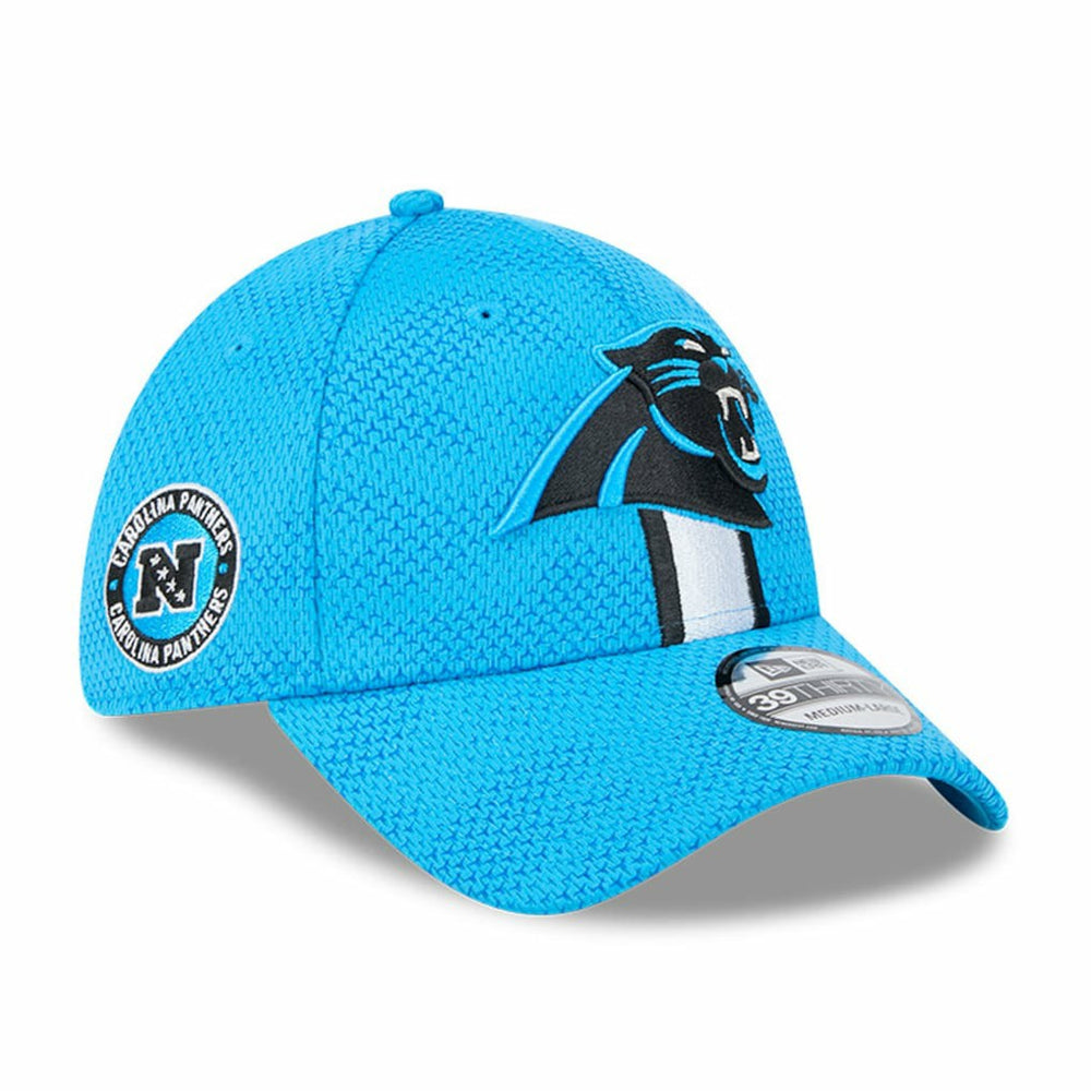 Carolina Panthers New Era 2024 Sideline 39THIRTY Flex Hat Blue | NFL