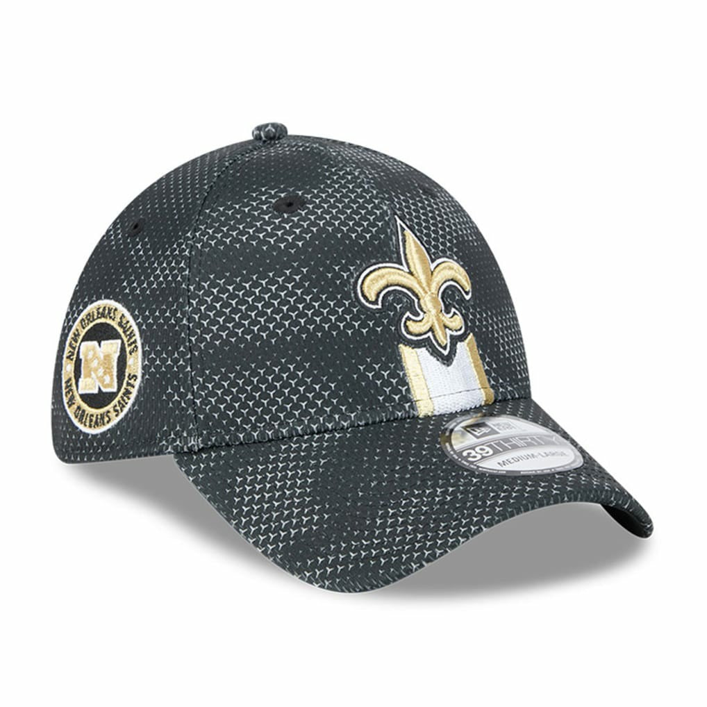 New Orleans Saints New Era 2024 Sideline 39THIRTY Flex Hat Black | NFL