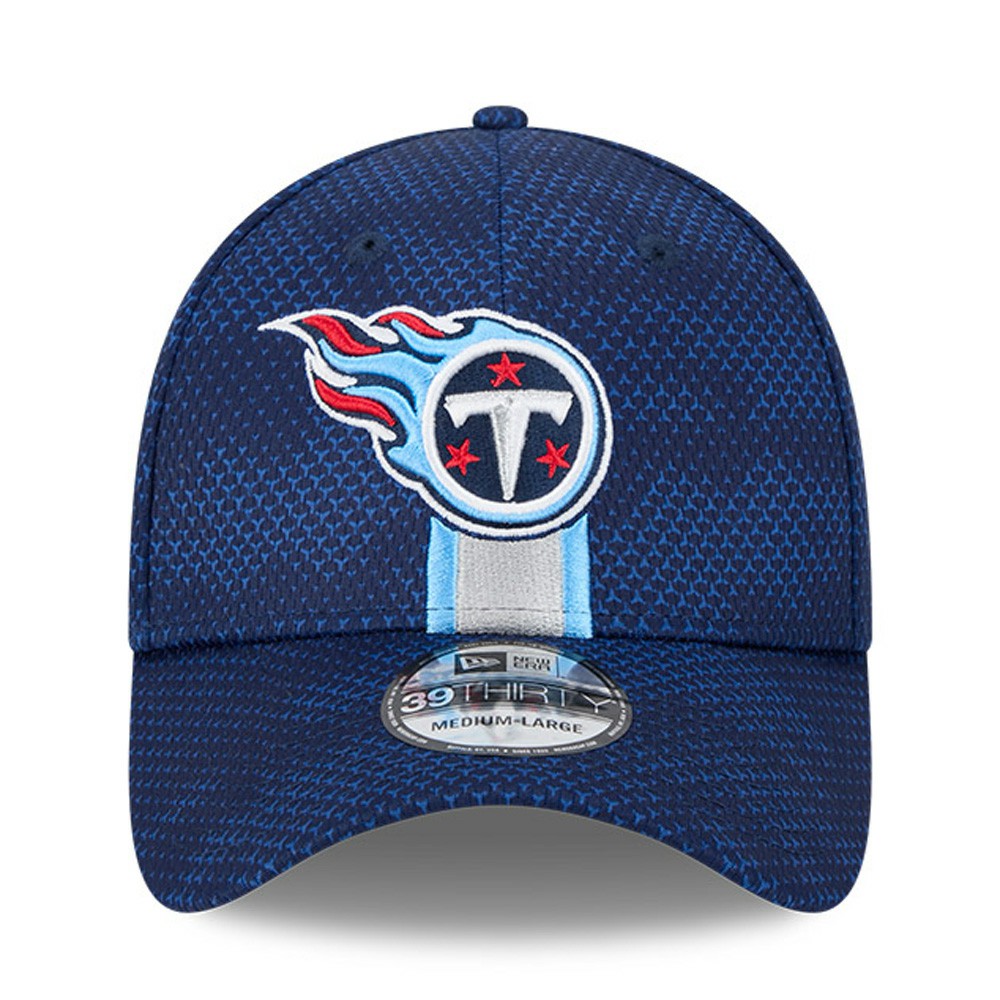 Tennessee Titans New Era 2024 Sideline 39THIRTY Flex Hat Navy | NFL
