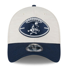 Dallas Cowboys New Era 2024 Sideline Historic 39THIRTY Flex Hat Stone/Navy | NFL